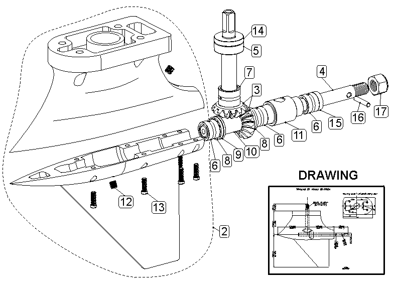 Gearbox 14:14 complete